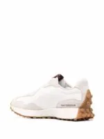 New Balance 327 Low-Top Sneakers White Beige Burgundy Red Unisex - Image 3