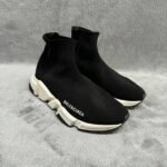 Balenciaga Speed Trainer Sneakers – Black & White - Image 6