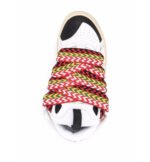 Lanvin Curb Lace-Up Sneakers | White - Image 5