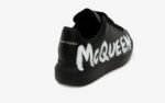 Alexander McQueen Oversized Sneakers 'Graffiti Black/White' - Image 4