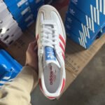 adidas Samba OG "Cloud White / Better Scarlet" - Image 14