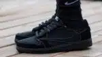 Nike x Travis Scott Air Jordan 1 Low OG “Black Phantom” - Image 2