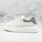 Alexander McQueen Oversized Low-Top Sneakers 'White/Grey' - Image 7