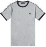 Fred Perry Geometric Jacquard T-Shirt - Image 3