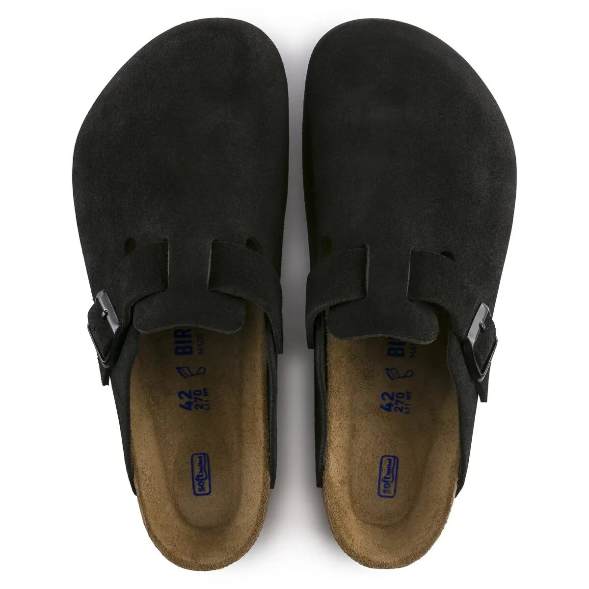 Birkenstock VelvStep Boston-Black - Image 1