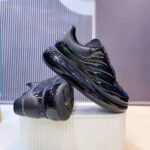Alexander McQueen Oversized Sneakers 'Black Lux Gloss' - Image 6
