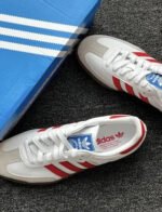 adidas Samba OG "Cloud White / Better Scarlet" - Image 15