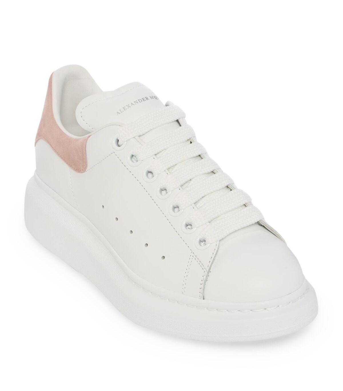Alexander McQueen Oversized Low-Top Sneakers 'White/Rose' – Women - Image 4
