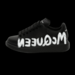 Alexander McQueen Oversized Sneakers 'Graffiti Black/White' - Image 11