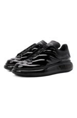 Alexander McQueen Oversized Sneakers 'Black Lux Gloss' - Image 3