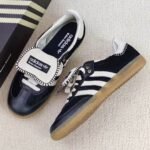 adidas × Wales Bonner Samba Core Black - Image 9