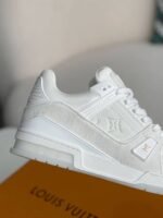 Louis Vuitton LV Trainer Sneaker All White - Image 2
