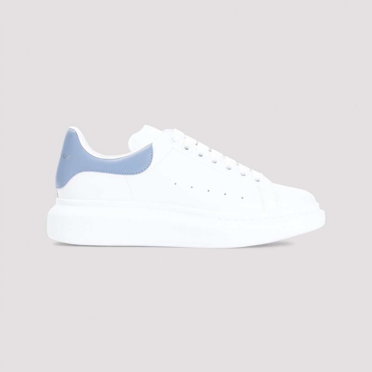 Alexander McQueen Oversized Low-Top Sneakers 'White/Dream blue' - Image 3