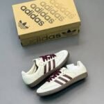 Adidas Samba OG W "Wonder White & Maroon" - Image 11