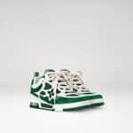Louis Vuitton LV Skate Sneaker Green/White - Image 5