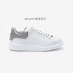 Alexander McQueen Oversized Low-Top Sneakers 'White/Grey' - Image 2