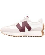 New Balance 327 Low-Top Sneakers White Beige Burgundy Red Unisex