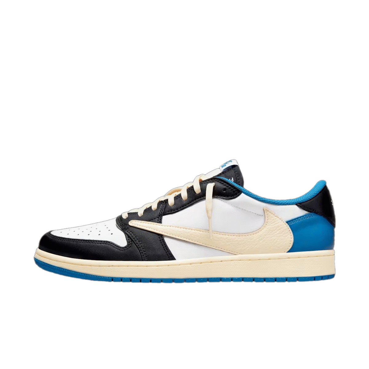 Travis Scott x Fragment x Dio Basketball Low-Top Sneakers - Image 1