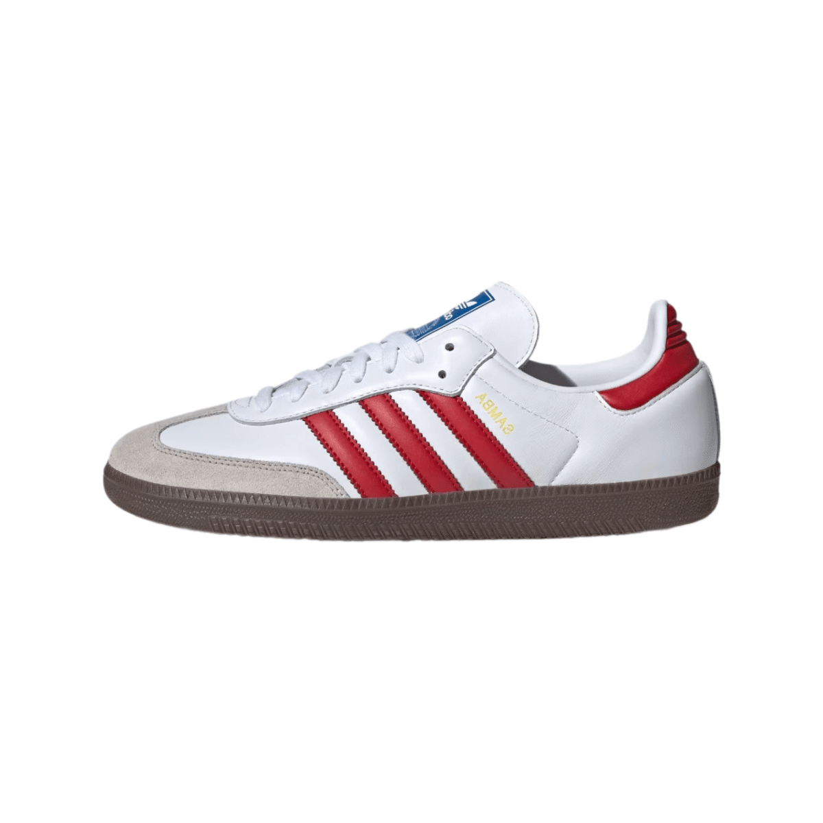 adidas Samba OG "Cloud White / Better Scarlet" - Image 1