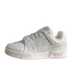 Louis Vuitton LV Trainer Sneaker All White