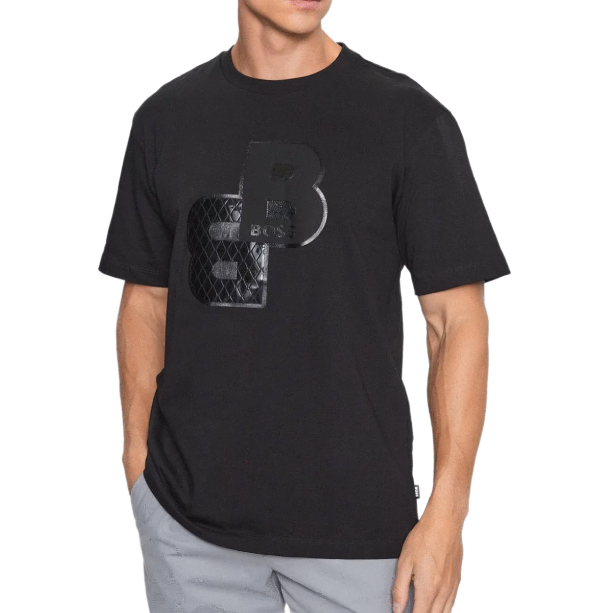BOSS Tessin Men's T-Shirt - Black - Image 1