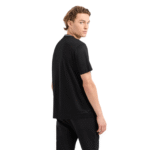 Emporio Armani Lyocell-Blend Jersey T-Shirt with Logo Collar - Image 6