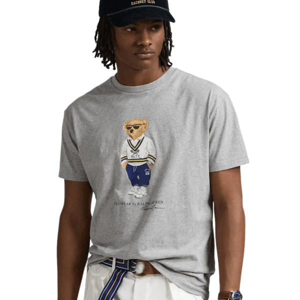 Polo Ralph Lauren Polo Bear T-Shirt – Andover Heather