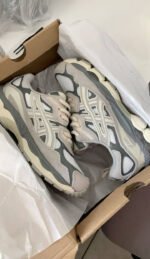 ASICS GEL-NYC Cream Gray – Unisex Sneakers - Image 7