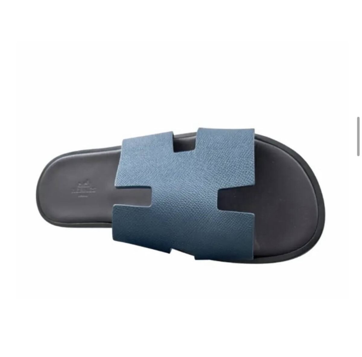 Hermès Izmir Sandal – Noir Smooth Calfskin Leather - Image 3