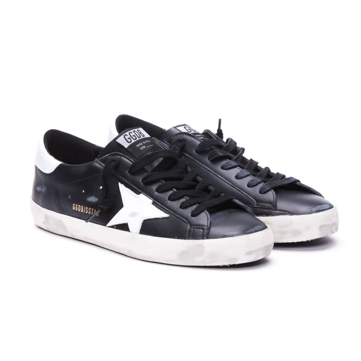 Golden Goose Super-Star Sneakers – Black | Unisex - Image 3