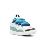 Lanvin Curb Sneakers – White/Blue | Fashion Sneakers - Image 3