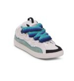 Lanvin Curb Sneakers – White/Blue | Fashion Sneakers - Image 5
