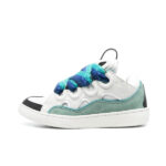 Lanvin Curb Sneakers – White/Blue | Fashion Sneakers