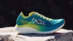 Hoka Rocket X 2 Running & Marathon Shoes – Green & Yellow - Image 7