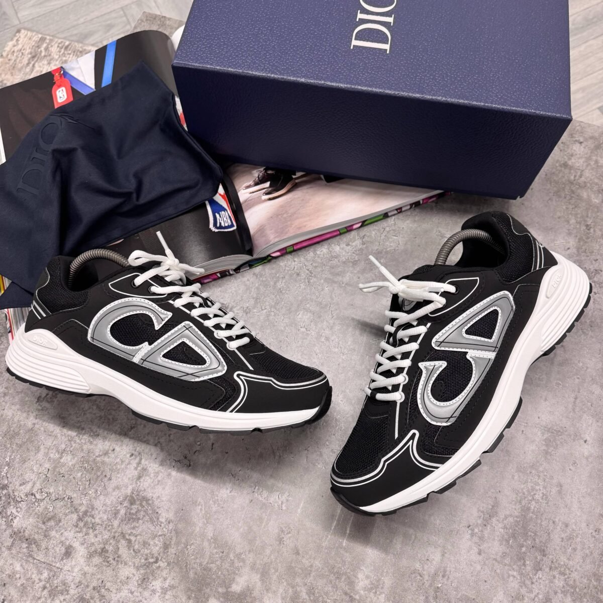 Dior B30 Countdown Sneaker – Black - Image 15