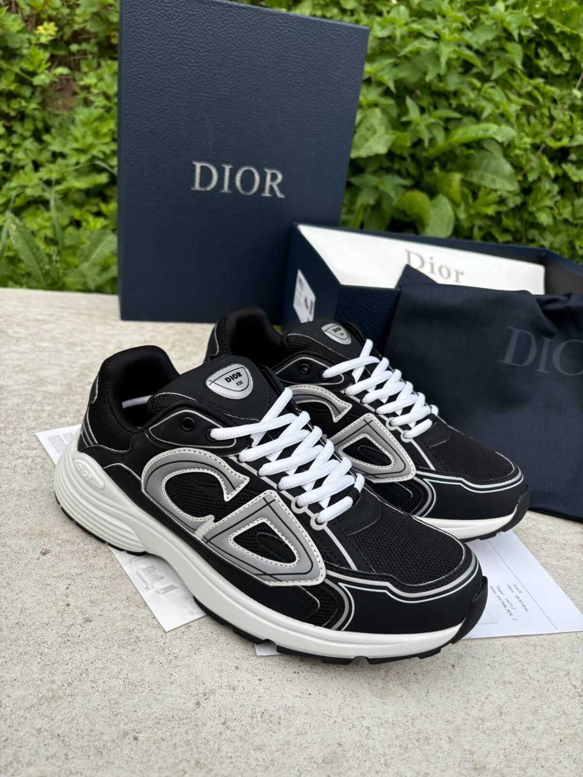 Dior B30 Countdown Sneaker – Black - Image 11