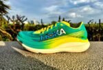 Hoka Rocket X 2 Running & Marathon Shoes – Green & Yellow - Image 8