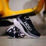 Hoka Rocket X 2 Running & Marathon Shoes – Black & White - Image 3