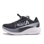 Hoka Rocket X 2 Running & Marathon Shoes – Black & White