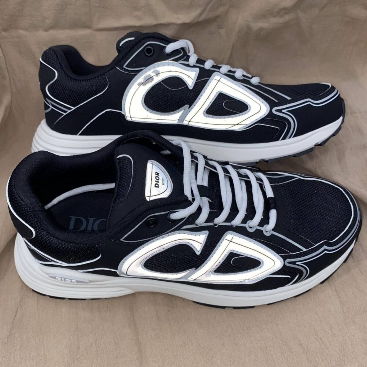 Dior B30 Countdown Sneaker – Black - Image 3