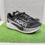 Hoka Rocket X 2 Running & Marathon Shoes – Black & White - Image 6