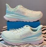 Hoka Running Shoes - Light Blue/Silver - Image 13