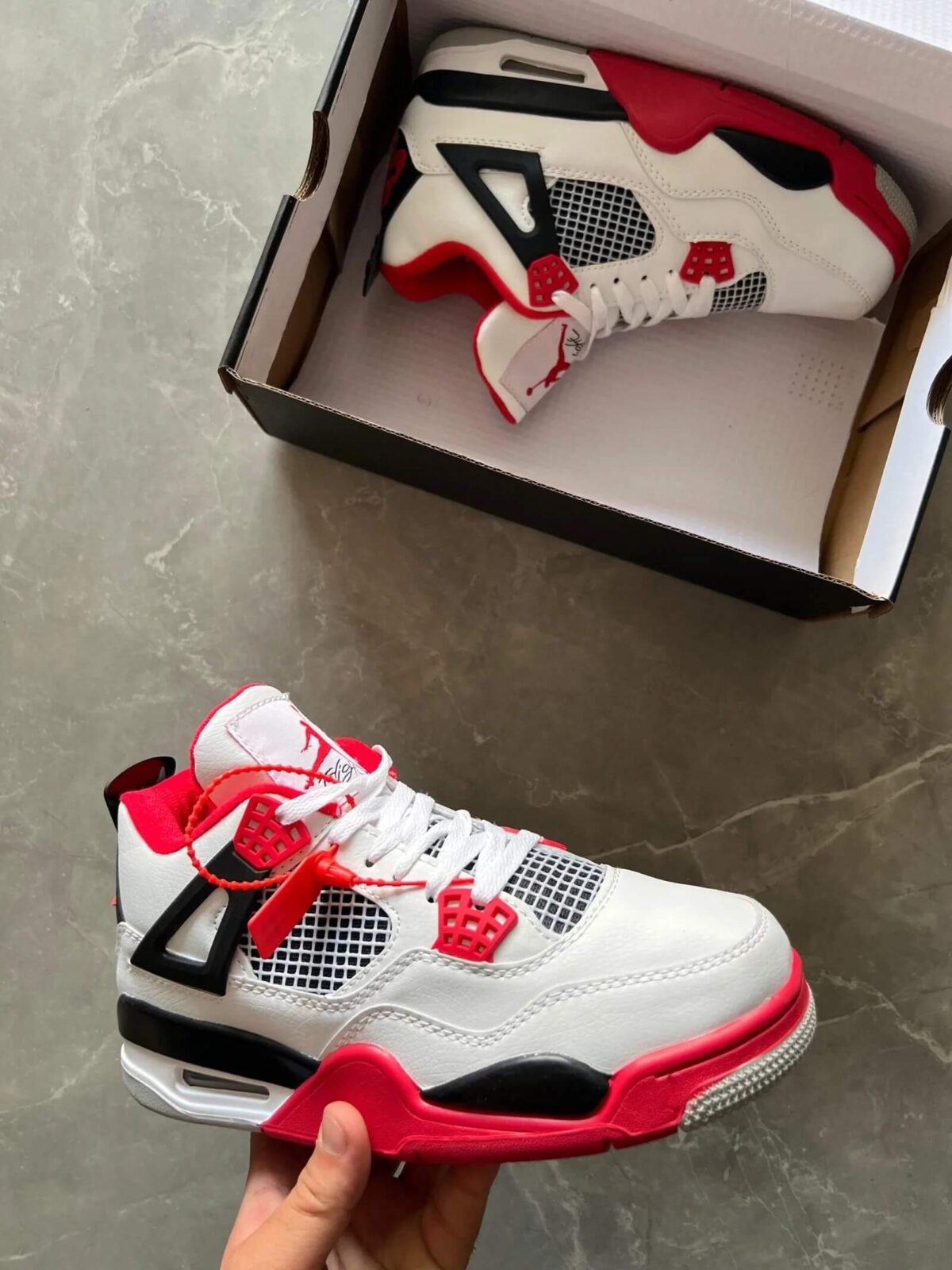 Air Jordan 4 Retro – Fire Red - Image 13