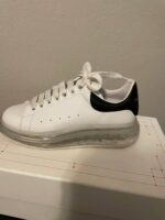 Alexander McQueen Oversized Sneakers – Clear Gel Sole - Image 7