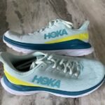 Hoka Running Shoes – Light Blue/Green - Image 2