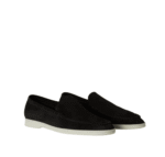 Loro Piana Summer Walk Loafers – Black - Image 3