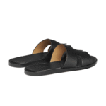Hermès Izmir Sandal – Noir Black Smooth Calfskin Leather - Image 4