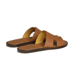Hermès Izmir Sandal – Gold Smooth Calfskin Leather - Image 3