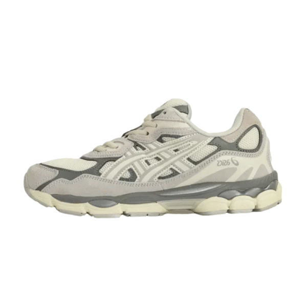 ASICS GEL-NYC Cream Gray – Unisex Sneakers