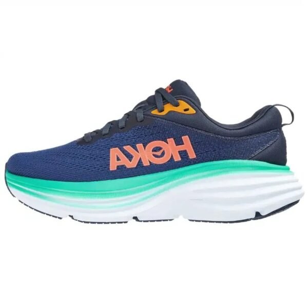 Hoka Blue/Green Running Shoes